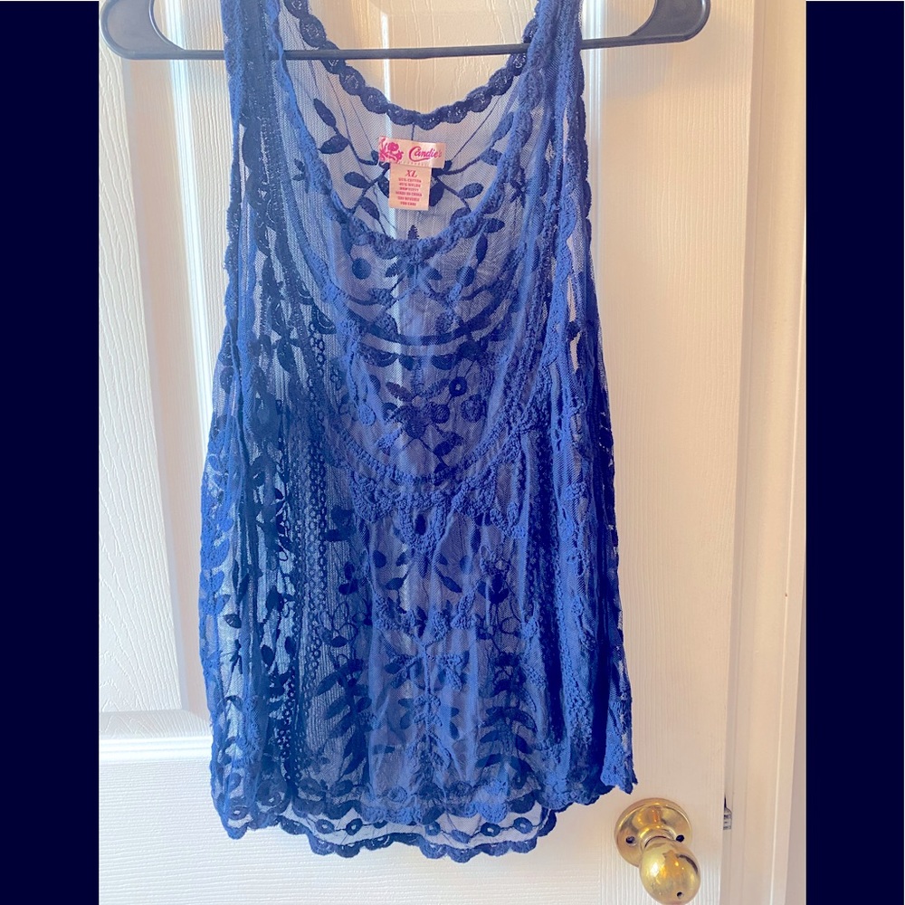 EUC Candies lace cover up